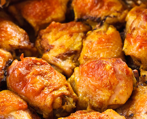 Grilled chicken legs