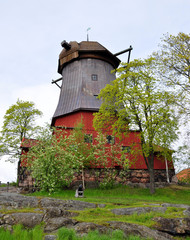 Windmill, Stockholm, Sweden, Scandinavia, Europe