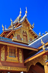 Wat Ban Den in Maetang district, Chiangmai province of Thailand