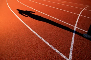 Zelfklevend Fotobehang Running on the track © robsonphoto