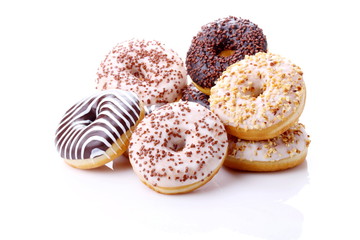 Pausa caffè con ciambelle