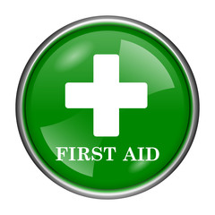 Obraz premium First aid icon