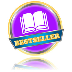 Purple bestseller icon