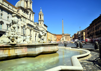 Naklejka premium Rome place Navone