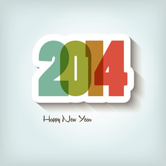 New Year Background 2014