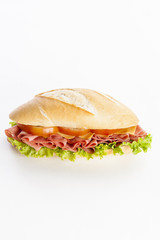 Mortadela sandwich