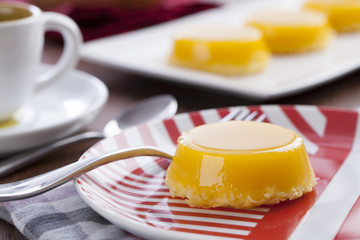 Quindim, a Brazilian dessert