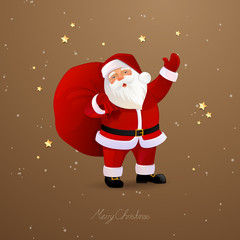 Vector Illustration of Santa Claus