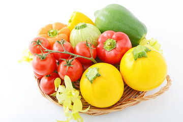 緑黄色野菜の盛り合わせ