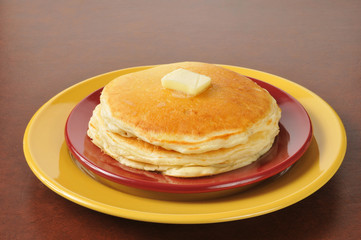 Hot buttered pancakes