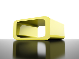 Yellow futuristic element