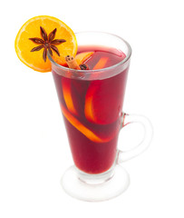 glass of mulled wine