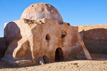 Building in Ong Jemel place, Tunisia