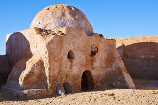 Building in Ong Jemel place, Tunisia