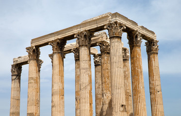 Parthenon on the Acropolis in Athens