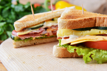 tasty sandwich