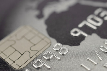 Kreditkarte mit Chip