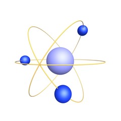 Molecule, 3D render.