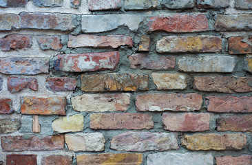 Ziegelmauer Hintergrund