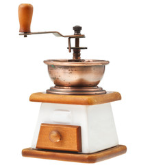 vintage coffee mill