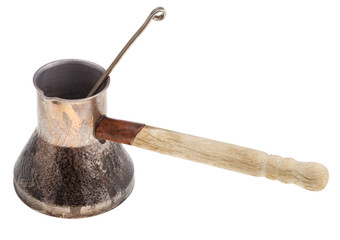 retro copper coffee pot