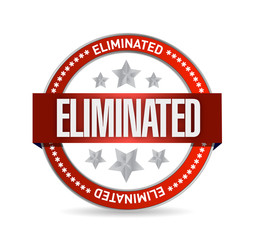 eliminated seal illustration design