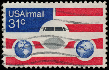 USA - CIRCA 1973: A stamp printed in the USA showing 31c, circa