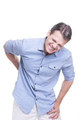 Obraz premium Back pain