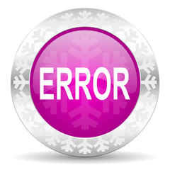 error christmas icon