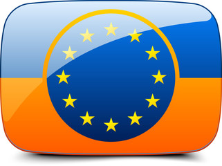 Ukraine EU button