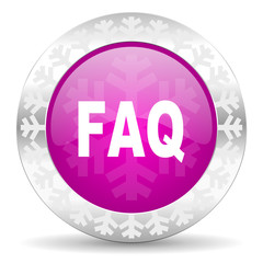 faq christmas icon