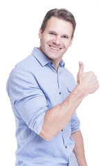 Man gives approval