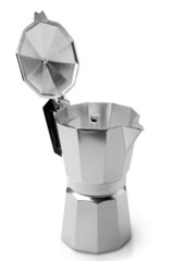 Metal coffeepot