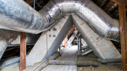 retrofitted  european attic