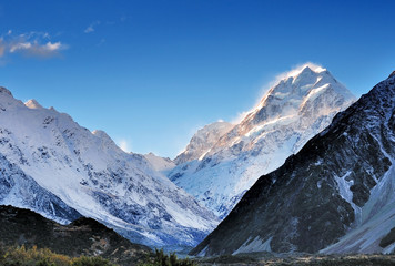Mt. Cook in New Zealand