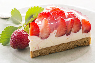 Erdbeerkuchen