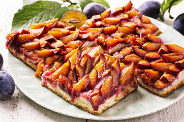 plum pie