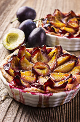 Tartlets mit Pflaumen