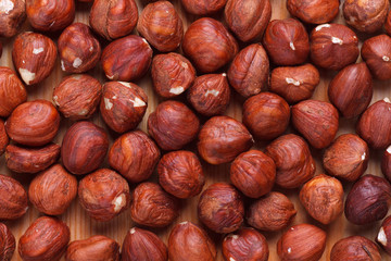 background from the tasty nuts