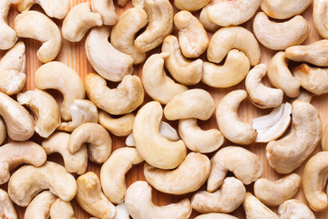 background from the tasty nuts
