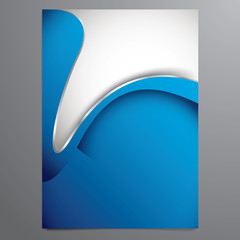 vector business flyer, poster template