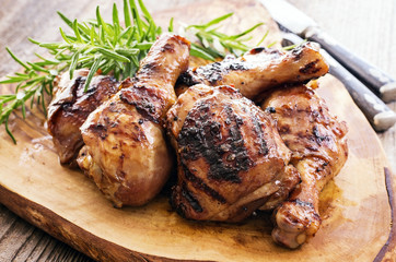 chicken legs grilled