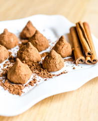 Chocolate truffles