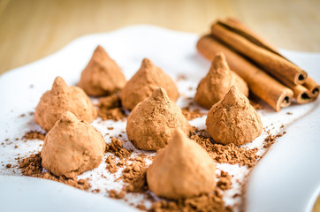 Chocolate truffles