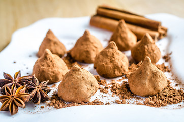 Chocolate truffles