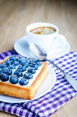 blueberry cake