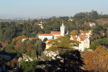 Fototapeta na wymiar City Hall, Sintra, Portugal
