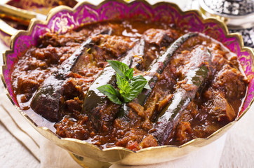Persian Lamb Stew with Eggplant - Xoresht-E Badenjan
