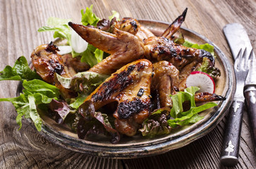 Hähnchen gegrillt