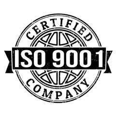 ISO 9001 certified stamp